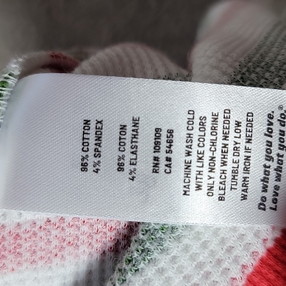 NWT Life is Good Men's ribbed stripped Christmas pajama bottoms - Picture 4 of 7